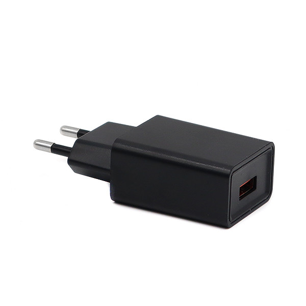 Denmen Ładowarka sieciowa USB 2.4A 12W Czarny  DC01B