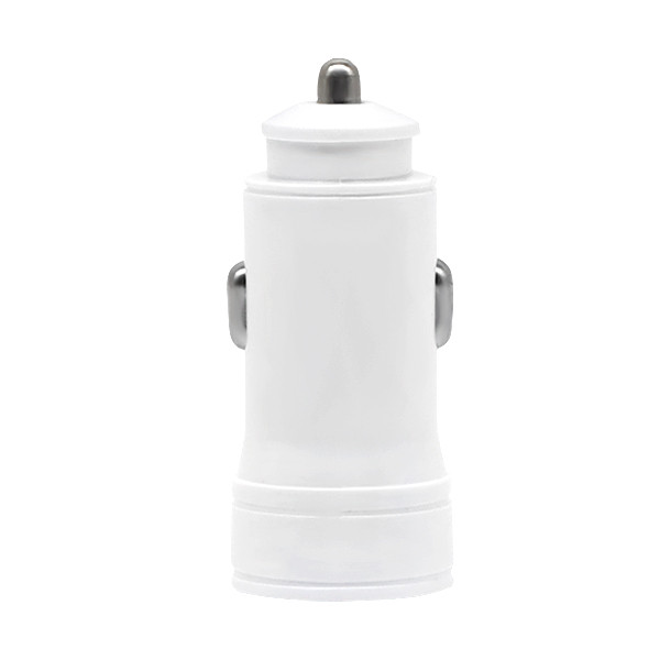 ŁADOWARKA SAMOCHODOWA 2,4A BIAŁA DENMEN 2400mA DUAL  2XUSB DZ17 6973224876512