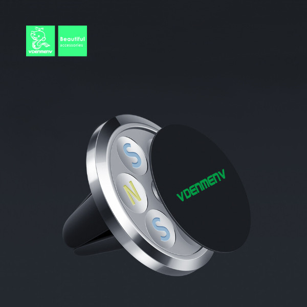MAGNETYCZNY UCHWYT SAMOCHODOWY DENMEN MAGNETIC NA KRATKĘ DH03 6973224873443