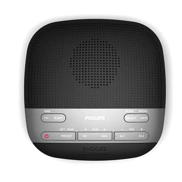 CYFROWE RADIO FM BUDZIK ALARM ZEGAR PHILIPS TAR3505/12 4895229108233