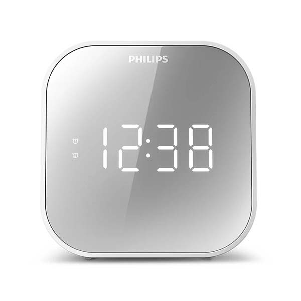 CYFROWE RADIO FM LUSTRZANE BUDZIK ALARM ZEGAR USB PHILIPS TAR4406/12 4895229116658