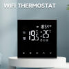 INTELIGENTNY TERMOSTAT ME82CH WIFI 16A CZARNY CZUJNIK TEMPERATURY STEROWANIE OGRZEWANIEM