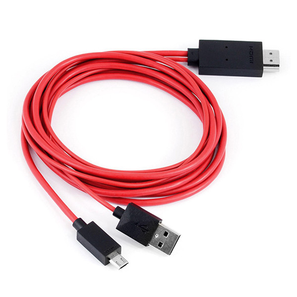 ADAPTER KABEL MHL MICRO USB DO HDMI TV PRZEJŚCIÓWKA FullHD 5904238704844