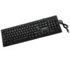 FOREV KLAWIATURA PRZEWODOWA + MYSZ ZESTAW  CZARNA FV-68 5904238716397