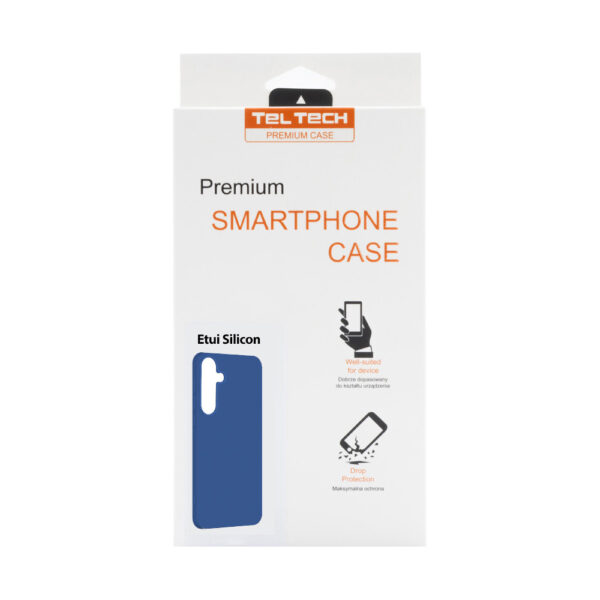 TELTECH NAKŁADKA SILICON CASE DO SAMSUNG GALAXY A16 4G/5G CIEMNONIEBIESKA 5904238720691