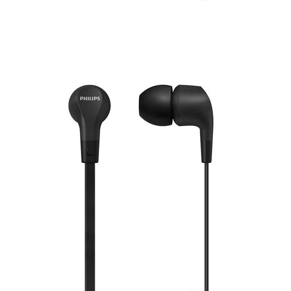 SŁUCHAWKI PHILIPS DOUSZNE PRZEWODOWE CZARNE TAE1105BK 4895229110366