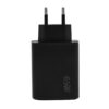 ECOBOX ŁADOWARKA SIECIOWA GAN PD 2xUSB-C 1xUSB 65W T6530 CZARNY