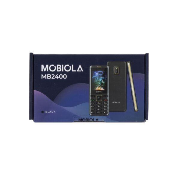 TELEFON GSM MOBIOLA DLA SENIORA MB2400 2G CZARNY 8594203271470