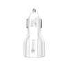 ŁADOWARKA SAMOCHODOWA 3A+2A BIAŁA + KABEL TYP-C SOMOSTEL 3100mA + 2100mA 2XUSB DUAL A45 QUICK CHARGE QC 3.0 5902012966655