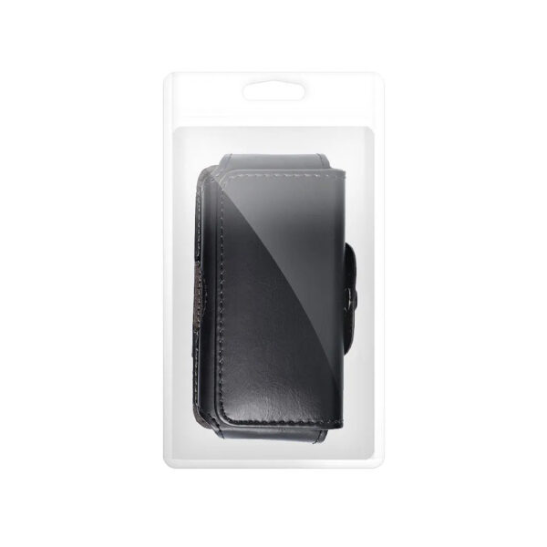 POKROWIEC NA TELEFON DO PASKA CLASSIC 100A MODEL DO 16 do (IPHONE 15 / 15 PRO/ 14 / 14 PRO / SAMSUNG S23 / S24 /S10/ A6 2018 / HUAWEI P30/P30 Lite/ Nokia 3.1/5.1) czarna 5901737931313