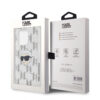 KARL LAGERFELD IML ELECTROPLATED REPEATED LOGO CASE FOR IPHONE 15 PRO TRANSPARENT 3666339286026