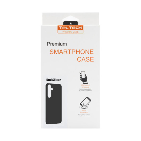 TELTECH NAKŁADKA SILICON CASE DO SAMSUNG GALAXY S25 PLUS CZARNA 5904238720684