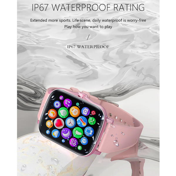 ZEGAREK SPORTOWY SMARTWATCH SENBONO LADY Y20 RÓZOWY 5904238701959