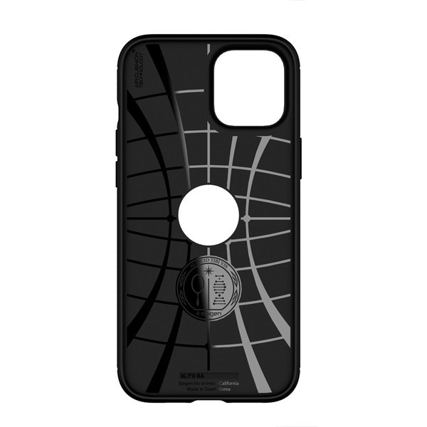 SPIGEN RUGGED ARMOR IPHONE 13 MATTE BLACK ETUI POKROWIEC BACK CASE CZARNY 8809811852165