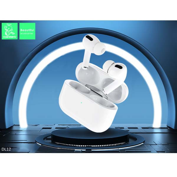 SŁUCHAWKI BLUETOOTH DENMEN EARBUDS BIAŁE DL12 TWS 6973224870619