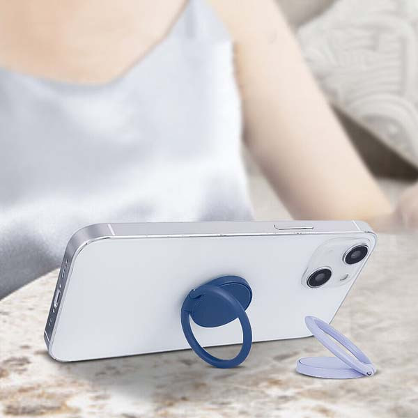 UCHWYT TELEFONU STOJAK PREMIUM UNIWERSALNY VEGA CZARNY  RING HOLDER 5902012965726