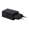 Denmen Ładowarka sieciowa USB 2.4A 12W Czarny  DC01B