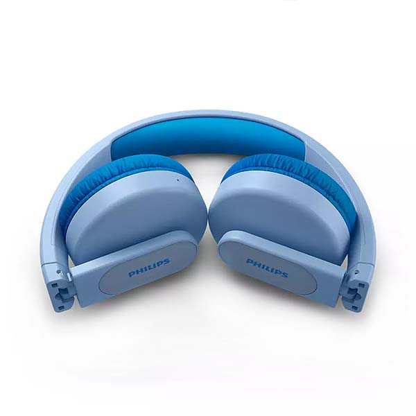 SŁUCHAWKI NAUSZNE BEZPRZEWODOWE BLUETOOTH DLA DZIECI PHILIPS NIEBIESKIE TAK4206BL/00 4895229117549