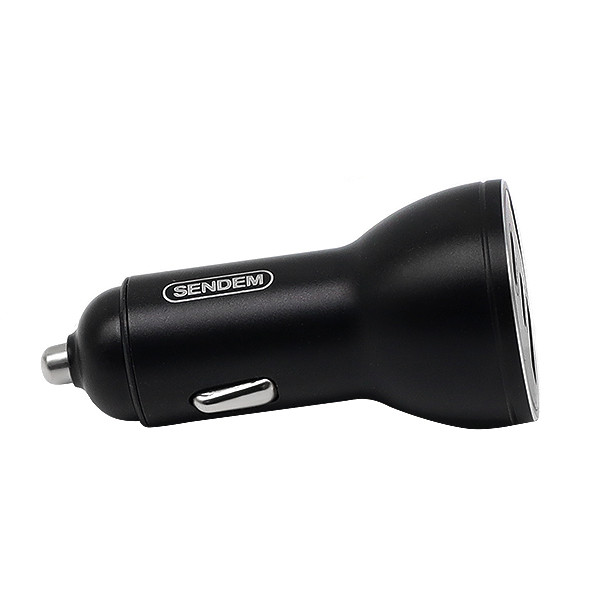 SENDEM SZYBKA ŁADOWARKA SAMOCHODOWA 78W 2XPD + USB