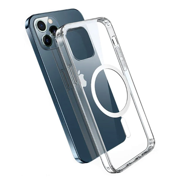ECOBOX MAGSAFE MAGNETIC CASE DO IPHONE 15 PRO MAX PRZEŹROCZYSTY ETUI NAKŁADKA TRANSPARENT 5904238715888