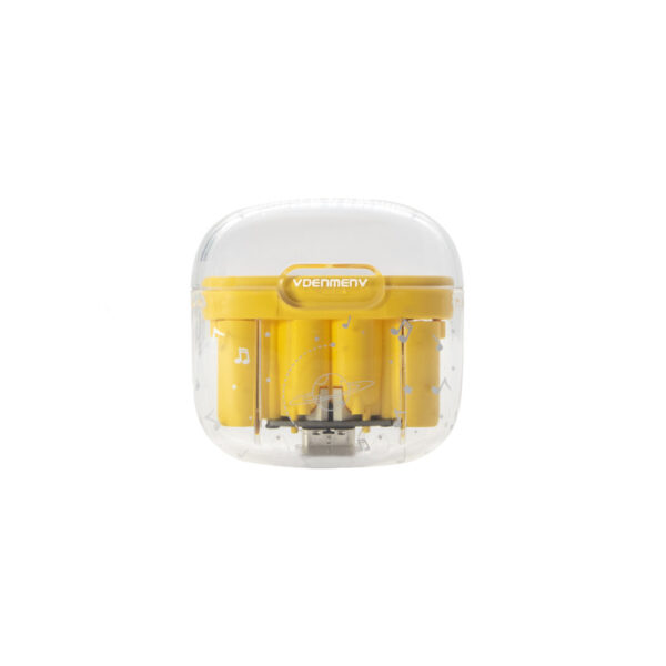 SŁUCHAWKI BLUETOOTH DENMEN EARBUDS ŻÓŁTE DL29 TWS 5904238718544
