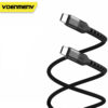 DENMEN KABEL USB TYP-C DO TYP-C  CZARNY 5A 100w D59C-B 6973224877144