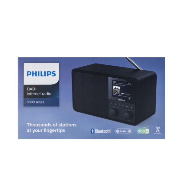 RADIO INTERNETOWE BLUETOOTH PHILIPS CZARNE  Phil-TAPR802/12 4895229102163