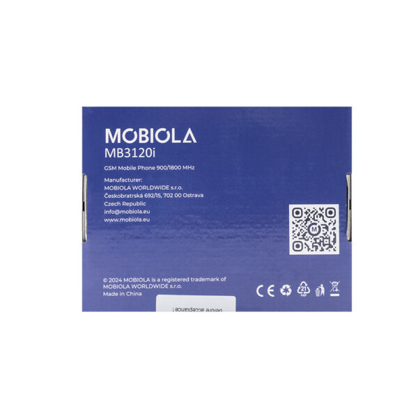 TELEFON GSM MOBIOLA DLA SENIORA MB3120i  2G NIEBIESKI 8594203271043