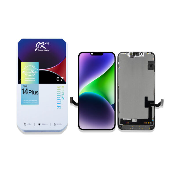 MODUŁ WYŚWIETLACZ LCD IPHONE 14 PLUS JK EKRAN DOTYKOWY DOTYK BOX 5904238718360
