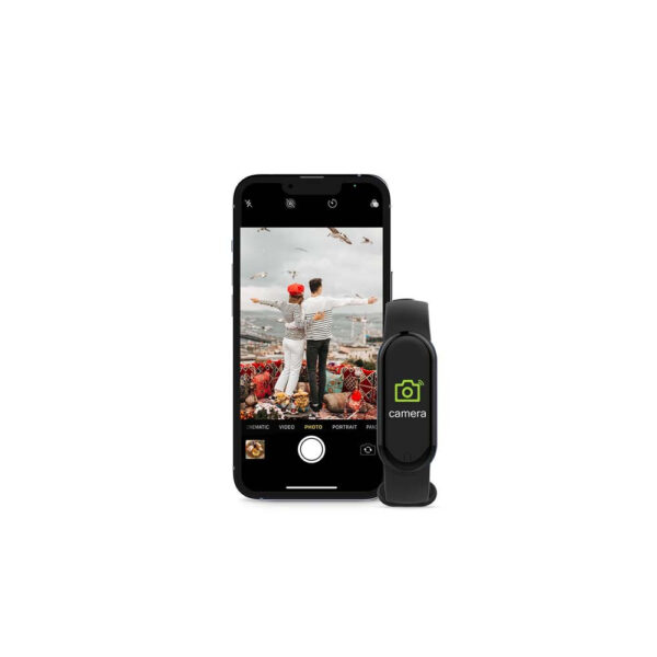 BRANSOLETKA SMARTBAND SOMOSTEL OPASKA CZARNA SMS-GM08 - PO ZWROCIE 5904238718605