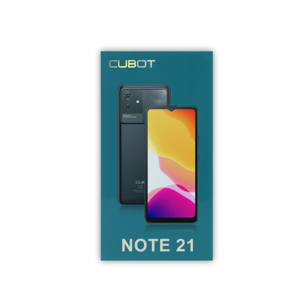 CUBOT SMARTFON TELEFON  NOTE 21 BLACK 6924136719510