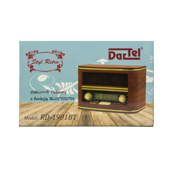 DARTEL RADIO SIECIOWE RETRO Z FUNKCJĄ BLUETOOTH RD-1901BT 5901947680544