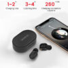 SŁUCHAWKI BLUETOOTH SOMOSTEL EARBUDS BIAŁY J13 TWS
