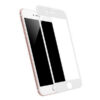 SZKŁO SOMOSTEL IPHONE 6 7 8 SE 2 PŁASKIE HARTOWANE 9H BIAŁA RAMKA IPHONE SE 2020 4,7 CALA 9D 5904238704639