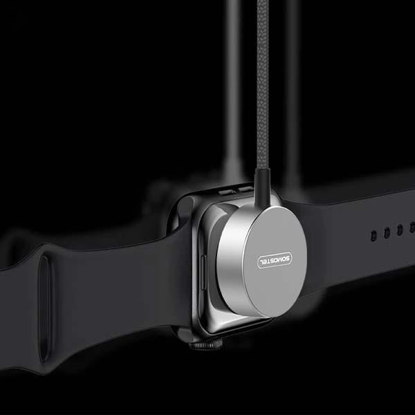 ŁADOWARKA BEZPRZEWODOWA SOMOSTEL DO APPLE WATCH CHARGING CABLE KABEL ZEGAREK USB-A SMS-ZB15