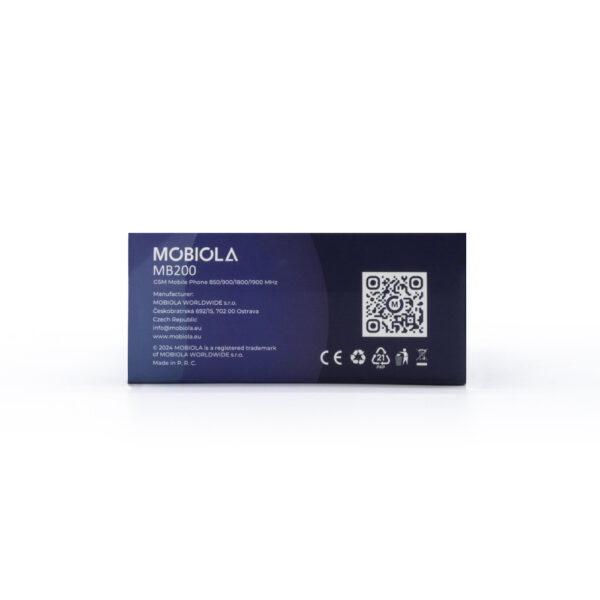 TELEFON GSM MOBIOLA  MB200 2G TELEFON DLA SENIORA CZERWONY 8594203271418