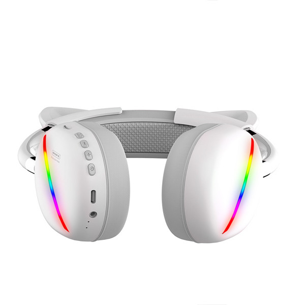 SŁUCHAWKI NAUSZNE BLUETOOTH SOMOSTEL KIDS BIAŁE SMS-CJ17 5904238714645