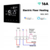 INTELIGENTNY TERMOSTAT ME82CH WIFI 16A CZARNY CZUJNIK TEMPERATURY STEROWANIE OGRZEWANIEM