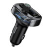 BASEUS TRANSMITER FM BLUETOOTH 4.2 MP3 + ŁADOWARKA SAMOCHODOWA 2X USB 3.4A  ZESTAW GŁOŚNOMÓWIĄCY MICROSD CCMT000301 6932172628239