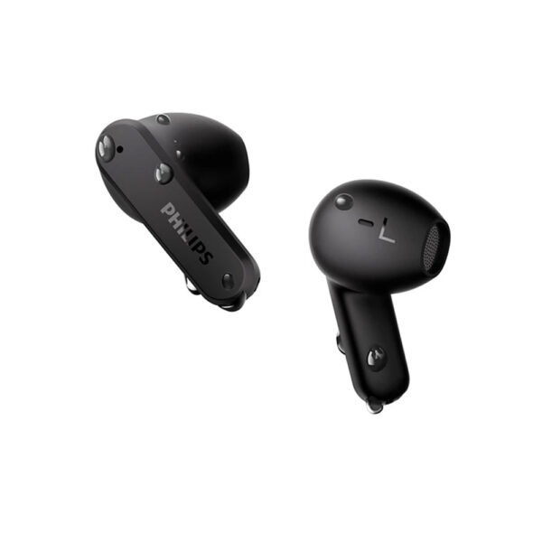 SŁUCHAWKI PHILIPS DOUSZNE TWS BEZPRZEWODOWE BLUETOOTH TRUE WIRELESS CZARNE Phil-TAT2139BK/00 4895229139565