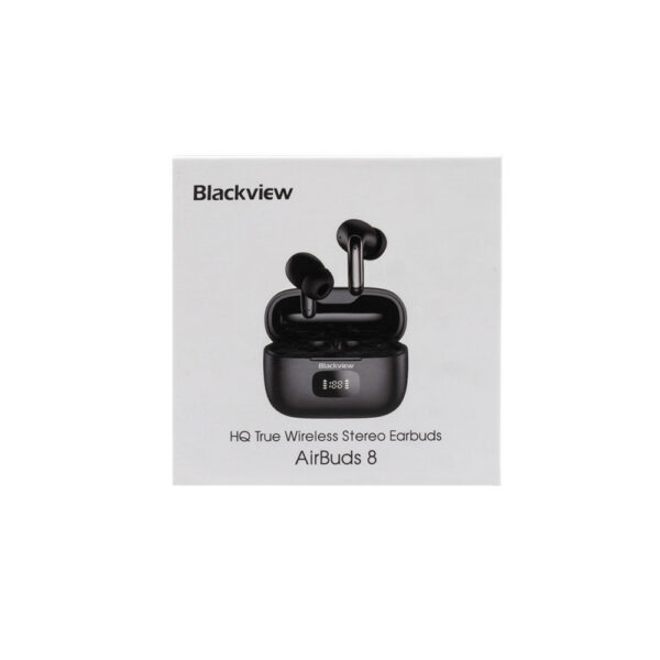 Blackview Słuchawki bluetooth AirBuds 8 TWS BT 5.3 Czarny 400mAh 6931548315988