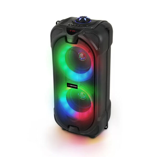 ESPERANZA GŁOŚNIK BT FM LED RGB RYTHM EP157 5901299961209