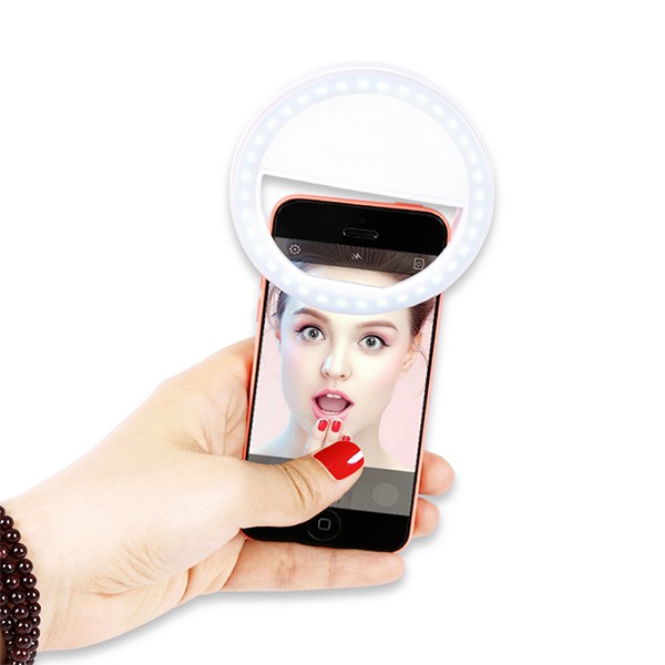 LAMPA LED DO SELFIE BIAŁA RING 6934912632681