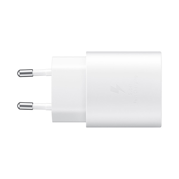 SAMSUNG ŁADOWARKA SIECIOWA TYP-C 25W 3A BIAŁA  EP-TA800 + KABEL TYP-C - TYP-C DG977 4260381643289