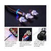ECOBOX KABEL USB 3w1 MAGNETYCZNY 3A 360 CZARNY SZYBKIE ŁADOWANIE  + TRANSFER DANYCH MICRO TYP-C IPHONE 5904238705728