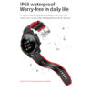 ZEGAREK SPORTOWY SMARTWATCH CZARNY CZERWONY SENBONO S30 5902012969496