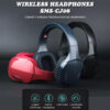 SŁUCHAWKI NAUSZNE BLUETOOTH SOMOSTEL GAMING STEREO CZERWONE SMS-CJ08 5904238701744