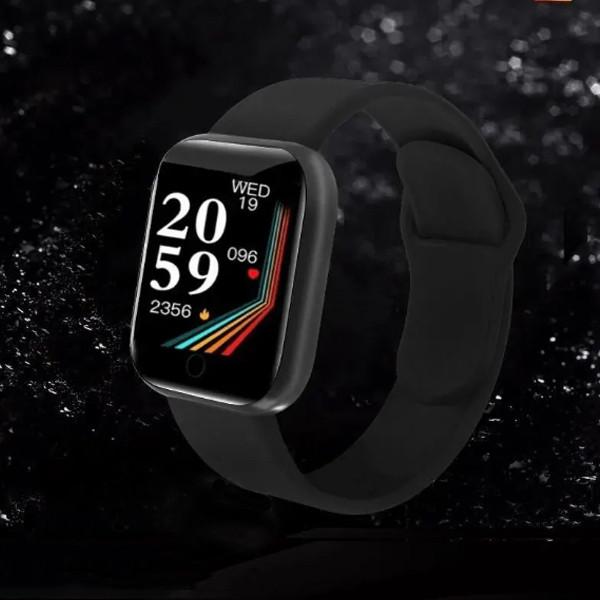 ZEGAREK SMARTWATCH MACARON CZARNY PL MENU / APLIKACJA 5904238715260