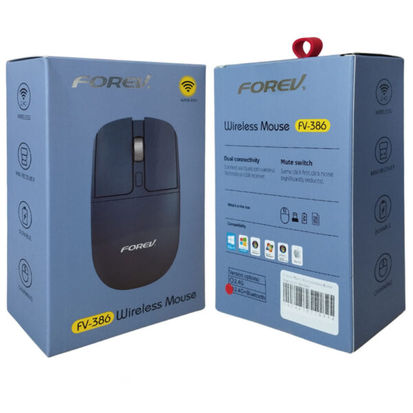 FOREV MYSZ BEZPRZEWODOWA BUSSINES NIEBIESKA FV-386 5904238716472
