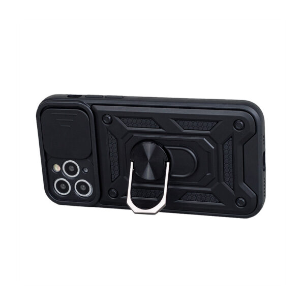 ETUI DEFENDER SLIDE CASE DO SAMSUNG GALAXY A16 4G / A16 5G CZARNA NAKŁADKA ETUI PLECKI 5906961903945